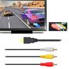 1080P HDTV HD-compatible Male To 3 RCA Audio Video AV Cable Signal Transmitter Audio Connector