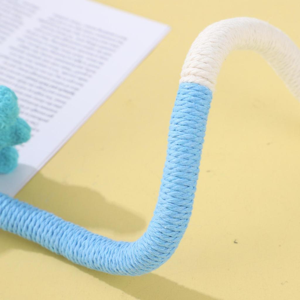 Прорезыватель для котят: Жевательный канат и чистящая дразнилка