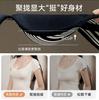 Traceless underwear Sexy small breasts gather and show large breathable bra No steel ring Contrast color striped girl bra