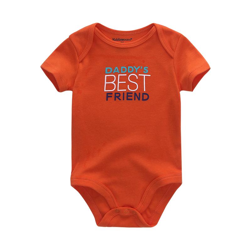 Детская одежда Боди для новорожденных с короткими рукавами Одежда для малышей