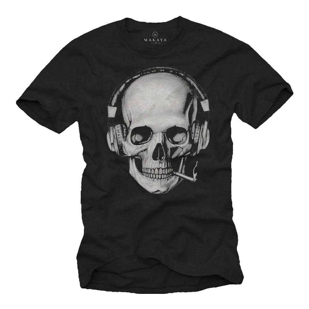 TShirt Mens Gents Rocker Motorcycle Skull Skull Gifts Biker NEW S5XL Unisex T-Shirt