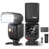 NEEWER 76 Вт TTL Вспышка Стробоскоп Speedlite с Улучшенной Регулируемой Моделирующей Лампой, Быстрая TCM 600 Полная Мощность, Совместима с Alpha A9 Z880-S 2.4G UI, Свет,