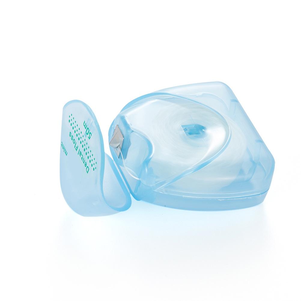 50m Dental Floss Oral Hygiene Teeth Cleaning Dental Floss Spool Toothpick Teeth Oral Care