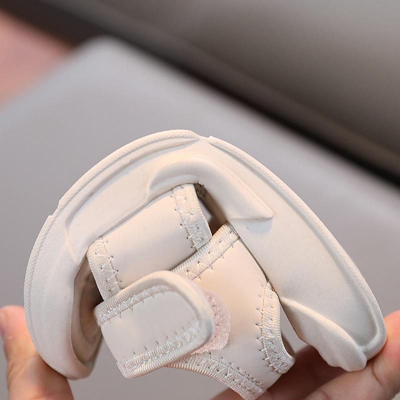 Детские летние удобные простые повседневные уличные универсальные ретро однотонные нескользящие пляжные туфли с мягкой подошвой для маленьких мальчиков и девочек, сандалии, обувь