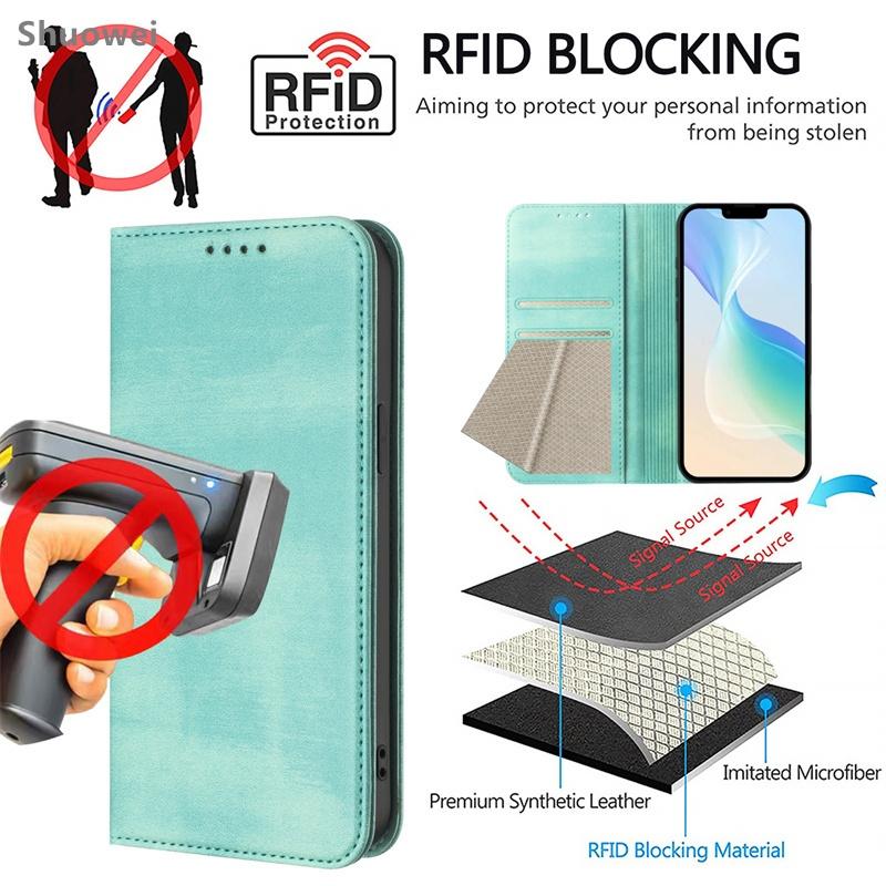 Casing For Infinix Hot 8 9 10 10i 10S 10T 40 Lite 11 Play Pro 4G Slim Wallet Leather Card Slot Flip Cover Case