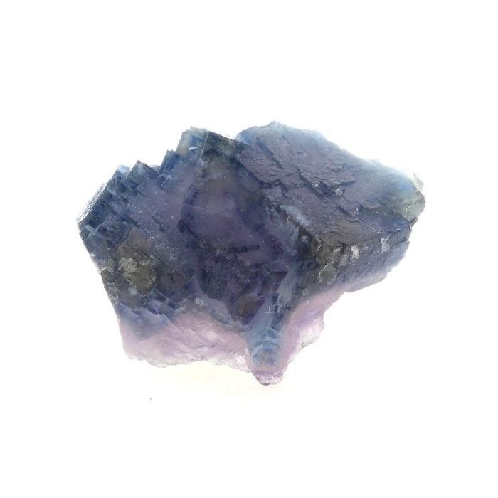 Pierres et Minéraux. Fluorite Bleue. 163.4 ct. Fontsante Mine, Var, France. Rare.