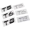 3D Chrome ABS T0/T3/T4/T5/T6/T7/T8/V8 AWD Lettering Emblem Trunk Badge For XC40 XC60 XC70 XC90