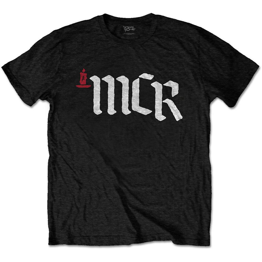 Футболка My Chemical Romance Логотип MCR Рок-группа Официальная Черная Новая