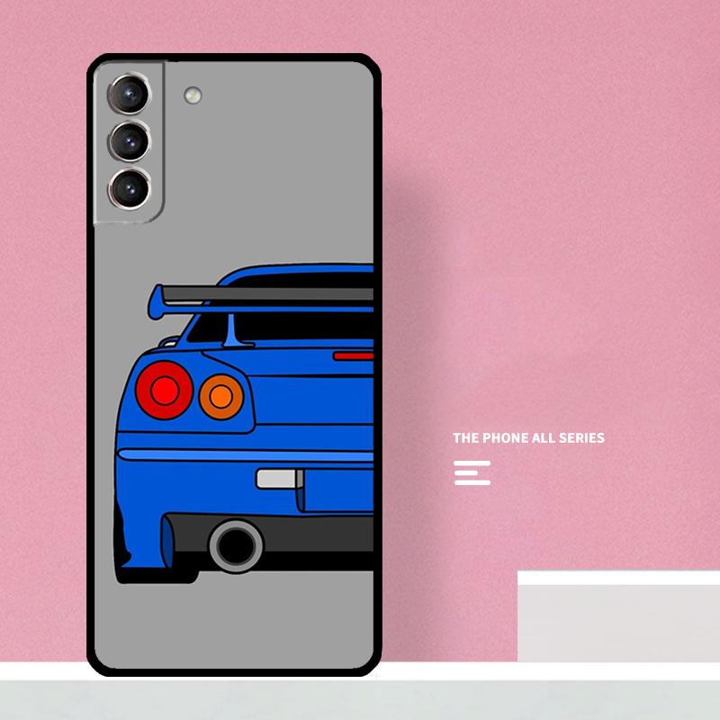 Чехол для телефона JDM Cars для Samsung Galaxy S26 S25 S24 S20 S21 S22 S23 Ultra S10 Plus S25 FE Cover Coque