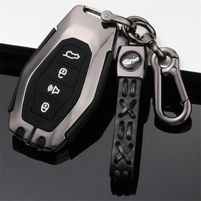 Чехол для ключей от автомобиля, сумка для ключей для Chery X70 X95 X90, аксессуары для стайлинга автомобиля, набор автоматической защиты, брелок-держатель, защита из сплава