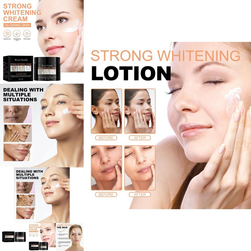 West Month Осветляющий крем для сияющей кожи Питательный Увлажняющий Восстанавливающий Тусклый цвет лица