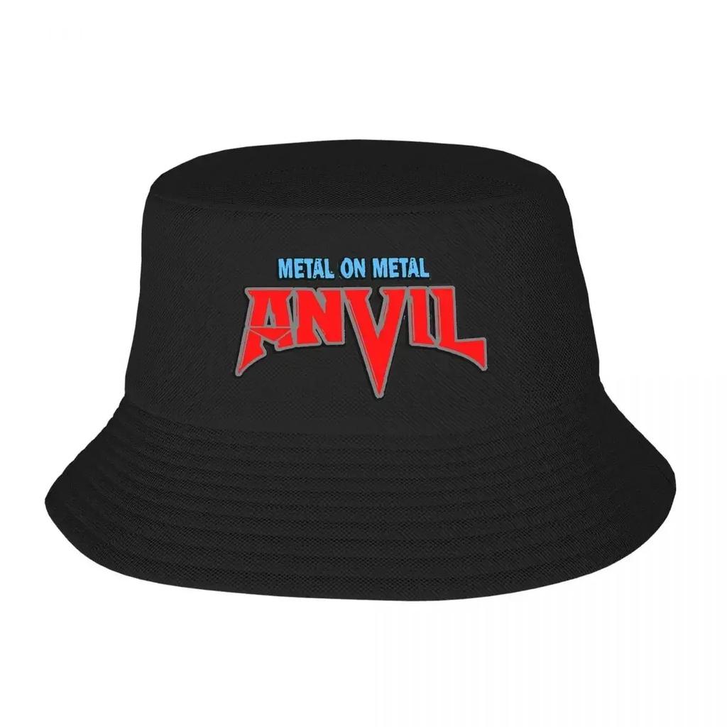 Anvil Metal On Metal Bucket Hat Panama For Kids Bob Hats Hip Hop FisherUnisex Hats Summer Beach Fishing Unisex Caps