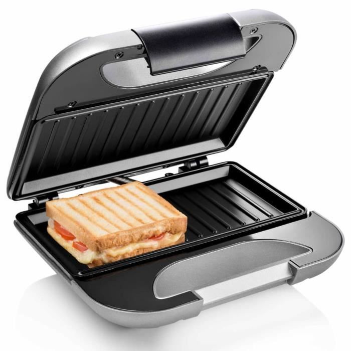 Princess Appareil à croque-monsieur Deluxe 750 W Gris