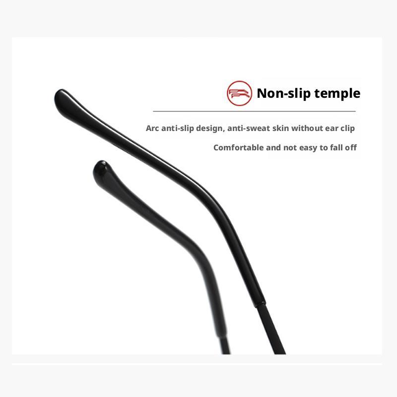 Mini Reading Glasses For Older Portable Small Pen Holder Light High-definition Suitable Reading L3I6