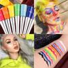 Colorful Neon Green White Matte Liquid Eyeliner Pencil Waterproof Makeup Liquid Eye Liner Blue Green Yellow Eyes Cosmetics