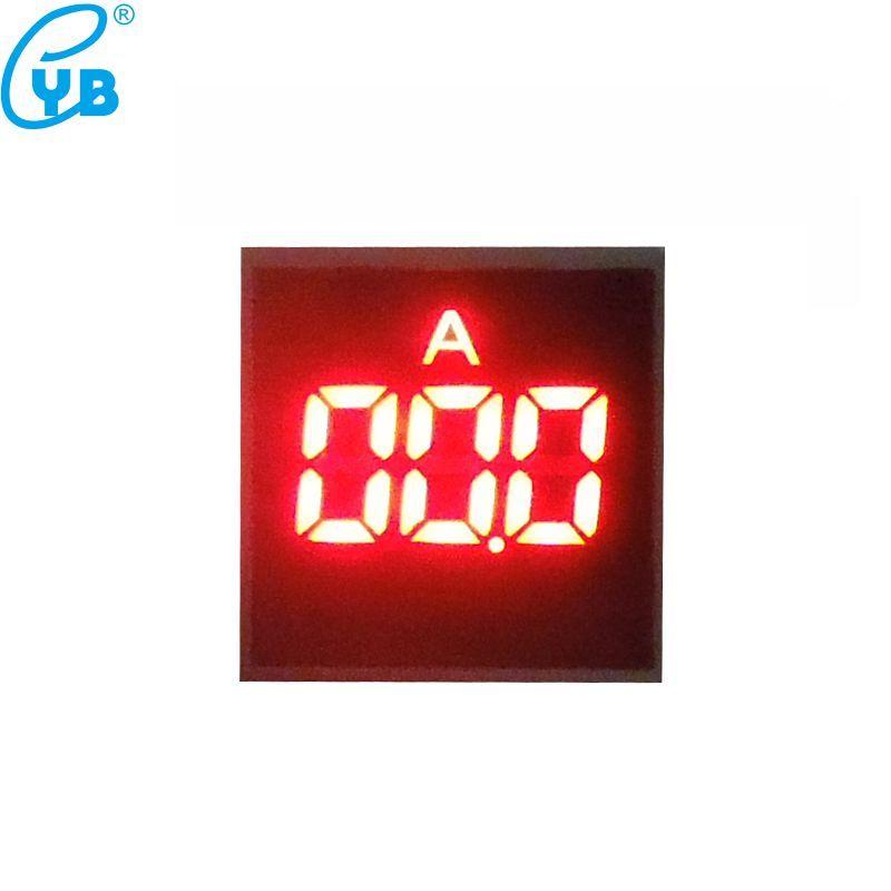 AD16S-22A Square Ampere Meter Include Current Transformer 0-100A Current Meter Ammeter 220V 380V LED Digital Red AD-22 with CT