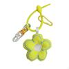 Flower Keychain Lightweight Adorable Hanging Ornament for Purse Backpack Handbag