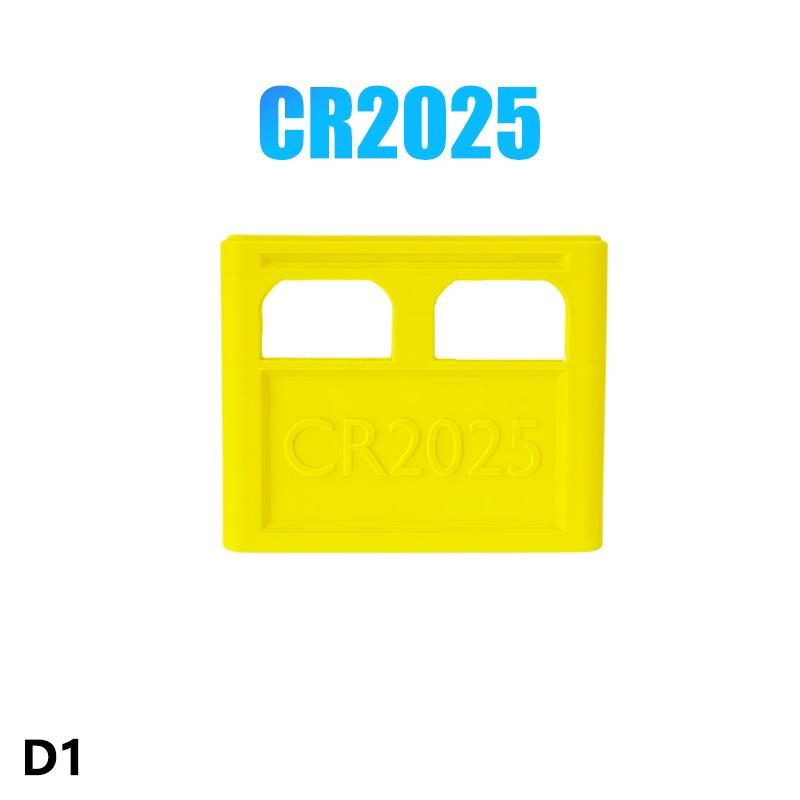 Коробка для хранения батареек Aaa/Aa/9V/Cr2032/Cr2025, штабелируемый органайзер для батареек, декоративный держатель для батареек, коробка для хранения для дома, офиса