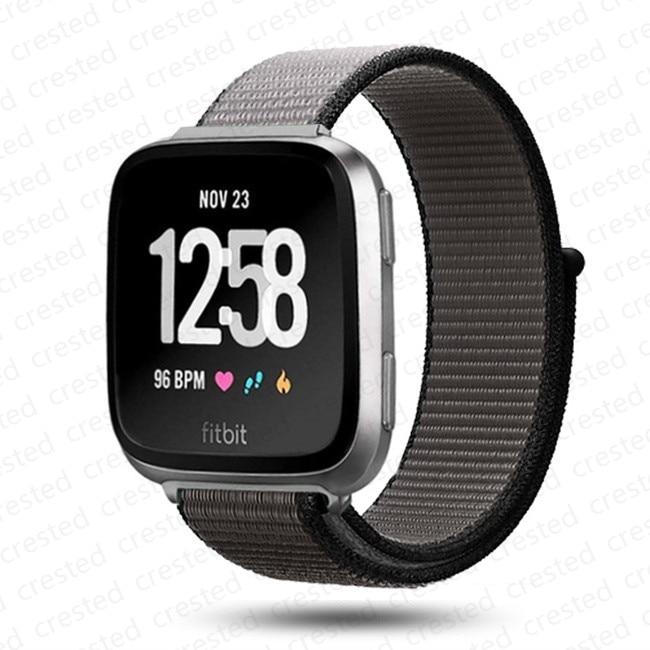 Nylon Loop Strap for Fitbit Versa 4 3 band Smart watch replacment Soft Breathable Sport belt Correa Bracelet Fitbit Sense 2 band