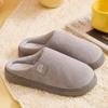 Women's  Thick Soft Bottom Home Slippers Household Plush Slippers Anti-slip Thermal Slippers Indoor Winter