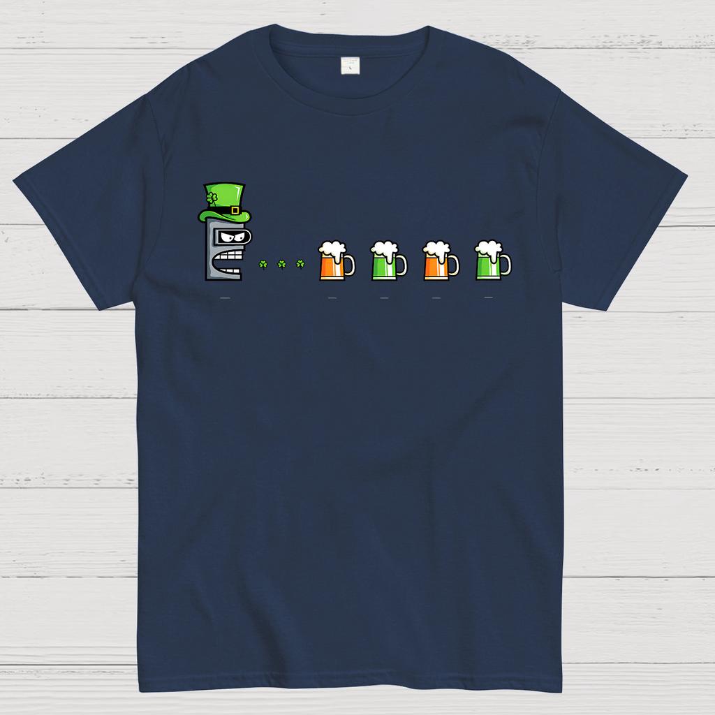 St. Patty’s Robot Cotton Summer Casual Cool Loose T-Shirt