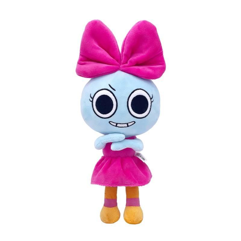 Плюшевая кукла Dandys World Сверхмягкая Серая и Розовая Очаровательная Коллекция Мягких Игрушек