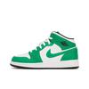 Детские кроссовки Air 1 Mid GS Lucky Green Black White DQ8423-301
