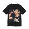 Футболка с логотипом группы Coldplay Криса Мартина в виде сердца