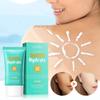 50g Whitening Hydrating Sunblock Block UV Protection Refreshing Non-Greasy Sunscreen