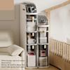 Small Spaces Gaps Cabinet Clear Drawers Narrow Tall Slim Seam Cabinet Vertical Storage Unit for Bathroom Kitchen