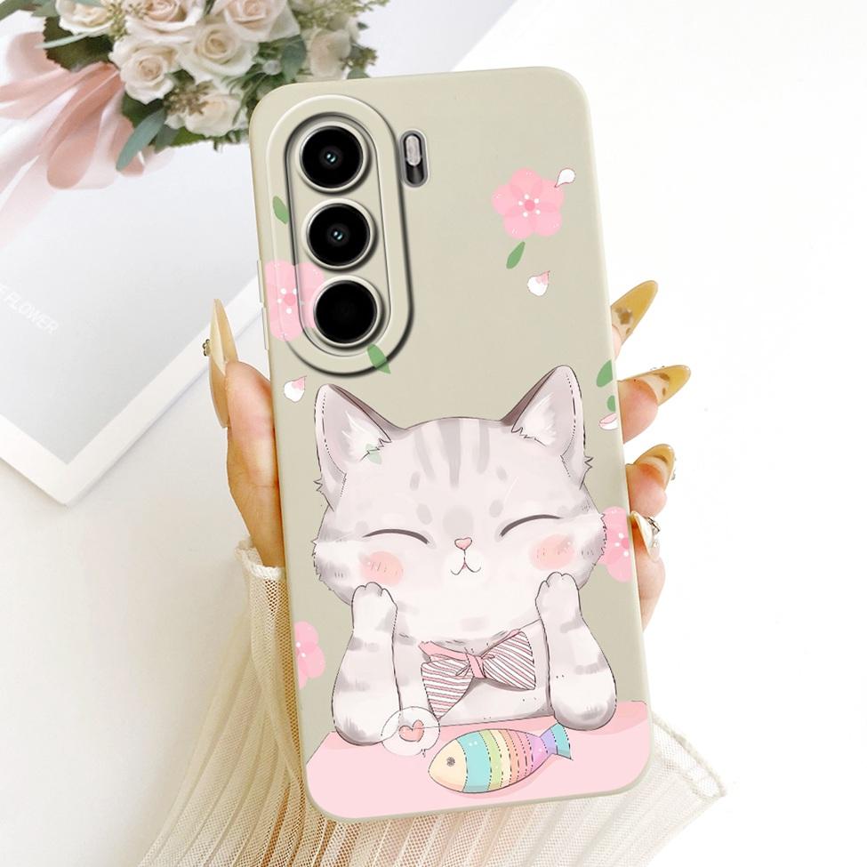 Чехол Для ITEL Power 70 5G Чехол Модный Мультяшный Милый Смешной Расписной Силиконовый Чехол Для Телефона Для ITEL P673L