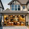 2D Flat Backdrop1pc Birthday Party Gold Decor Backdrop Banner Polyester Wall Decor For Living Room Bedroom Office Outdoor Decor Party