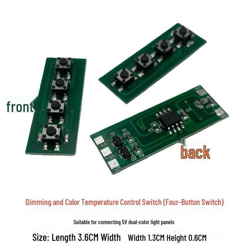 Светодиодная плата 5730 SMD, двухцветная/одноцветная, 3В-5В (1 Вт - 30 Вт)