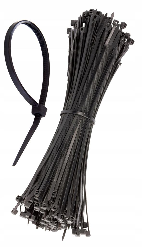Cable Tie 3.6 X 300 Nylon 66 Black - 100 Pcs