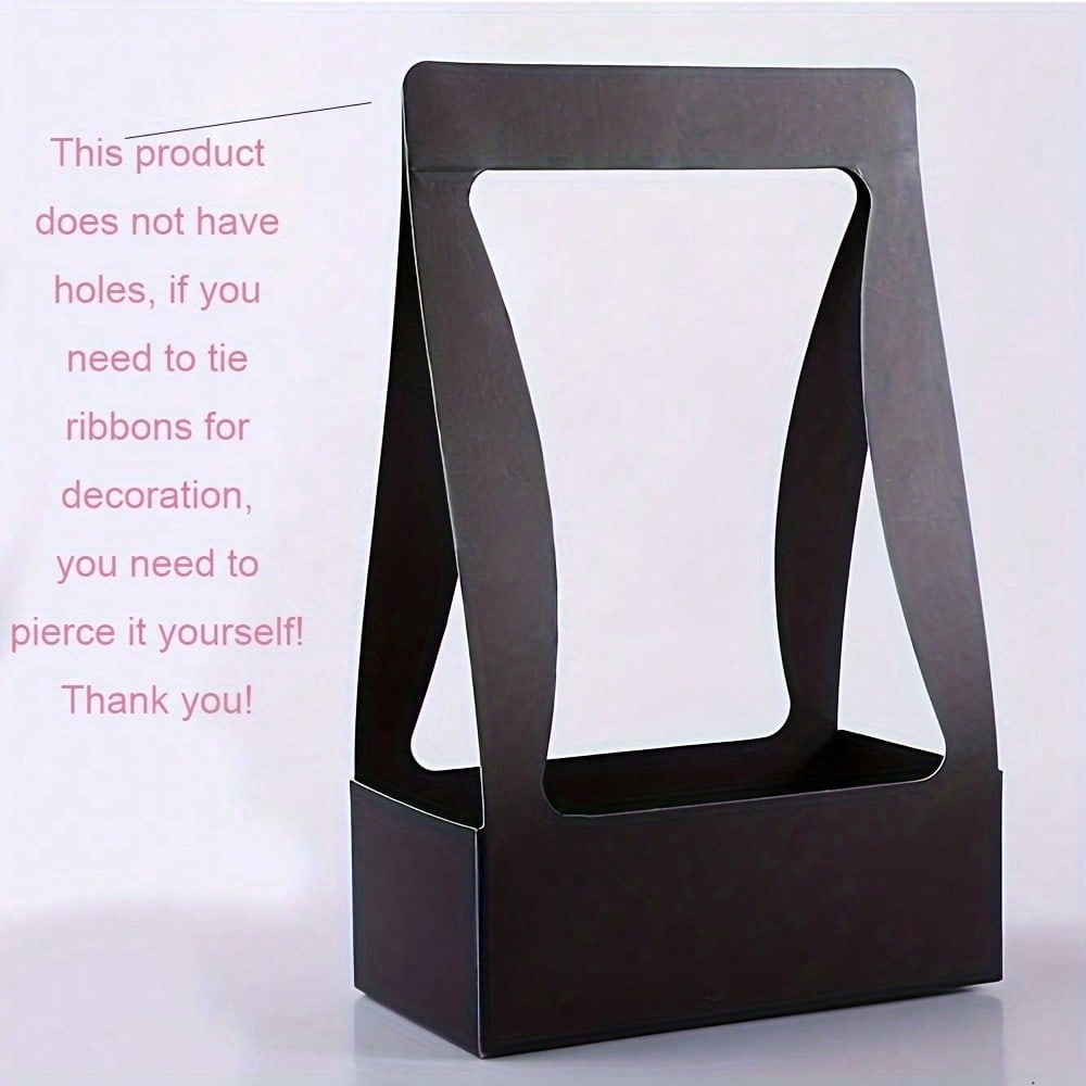 12 шт. подарочных пакетов из крафт-бумаги, цветочная коробка для композиций, упаковка для букетов цветов, сумка с ручкой на свадьбу, день святого валентина