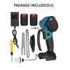 4/6/8 Inches Mini Electric Chain Saw 3000W Cordless Pruning Chainsaw Woodworking Cutter Garden Logging Saw Power Tool With 2 Battery 88V