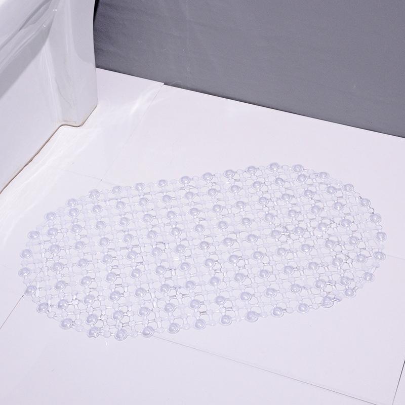 Household Non-Slip Mat Pvc Bathroom Mat With Massage Suction Cup Carpet Supplies