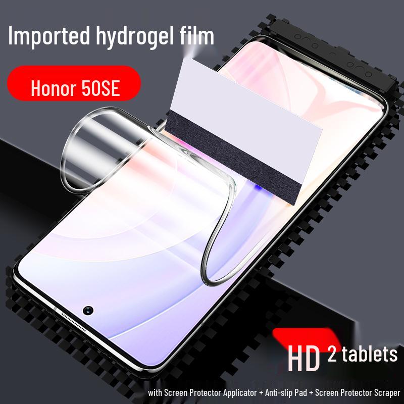 Гидрогелевая и закаленная защитная пленка для экрана для Honor 50, 50 Pro и 50 SE - Полное покрытие