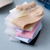 6 пар Новинки Женские носки Весна Лето Цветочные кружевные короткие носки Мягкие шелковые тонкие прозрачные носки Однотонные милые носки до щиколотки