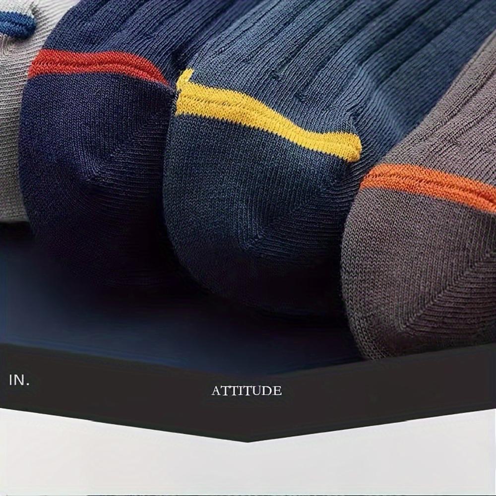 5/10/15/20 пар мужских носков, дышащие хлопковые спортивные чулки, удобные мужские носки, впитывающие пот, деловые носки с буквенным принтом