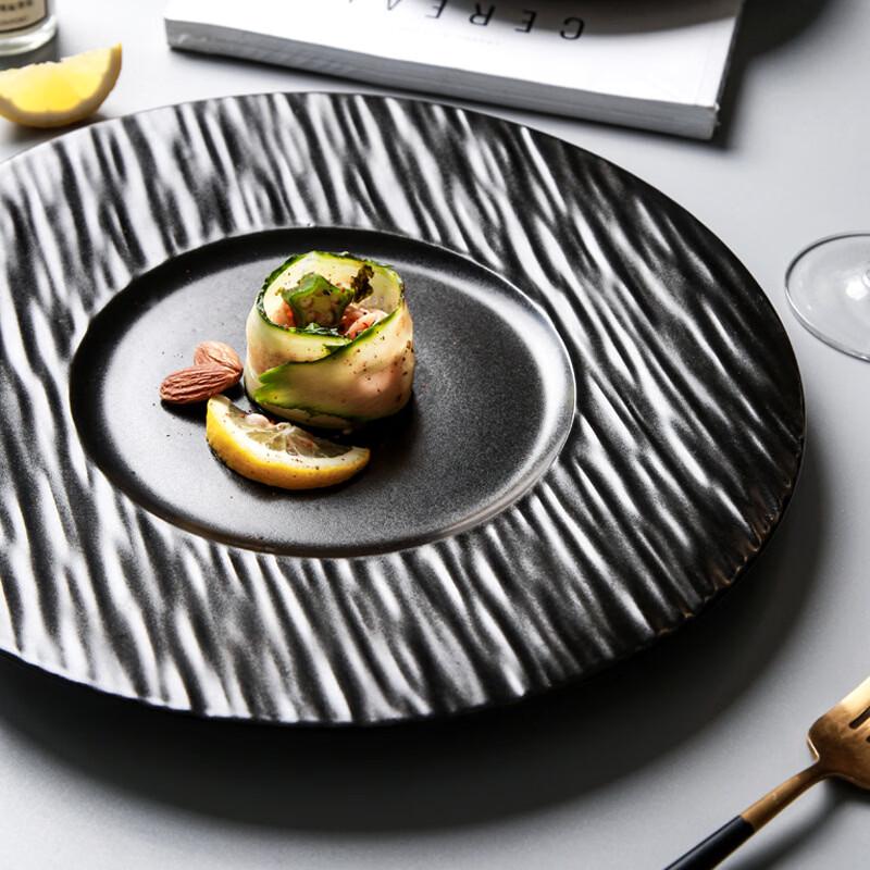 Zhishi Stone Texture Steak Plate