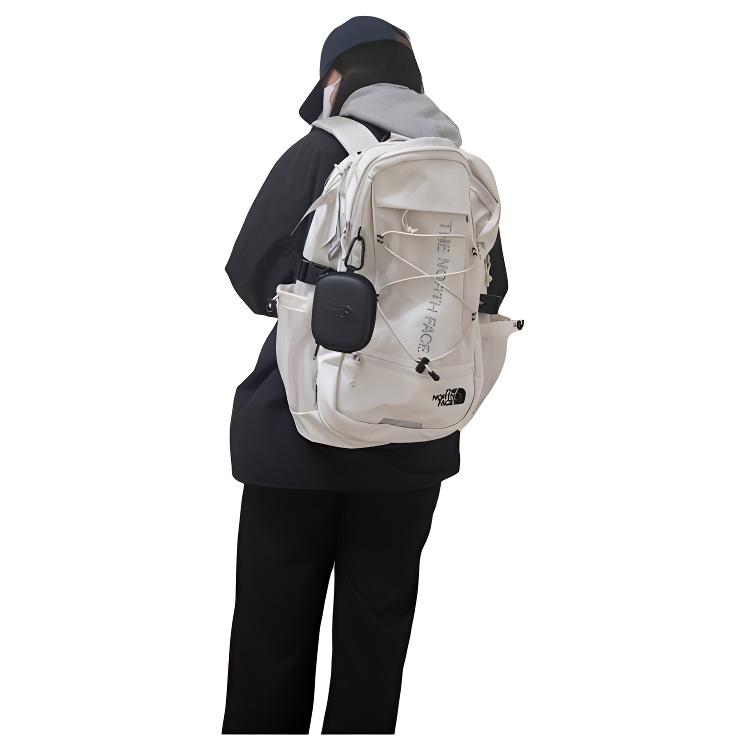 The North Face 32 л Модная сумка на молнии для улицы Мужские сумки Цвет слоновой кости NM2DQ02K