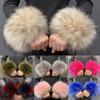Women Faux Raccoon Fur Cuffs Wristband Winter Warmer Arm Wrist Raccoon Fur Sleeve Gloves Female Elastic Oversleeve