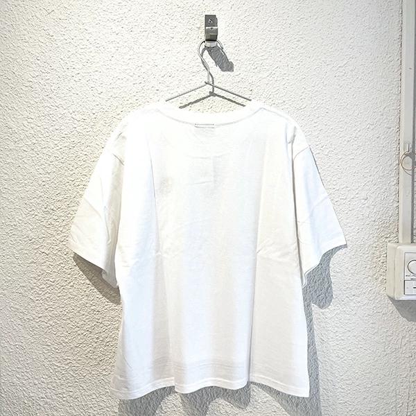 Moomin Little My Embroidered Big T-Shirt White Kesacak Series