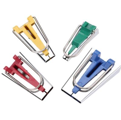 Набор для пэчворка: приспособление для обработки края и косая бейка, с роликовой лапкой-подрубником (6/12/18/25ММ)