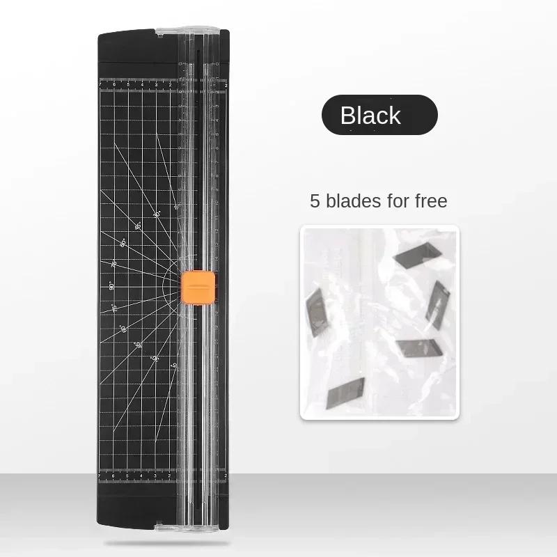 Гильотинный резак для бумаги формата А4 с выдвижной линейкой для фототриммеров, легкий коврик для резки скрапбукинга