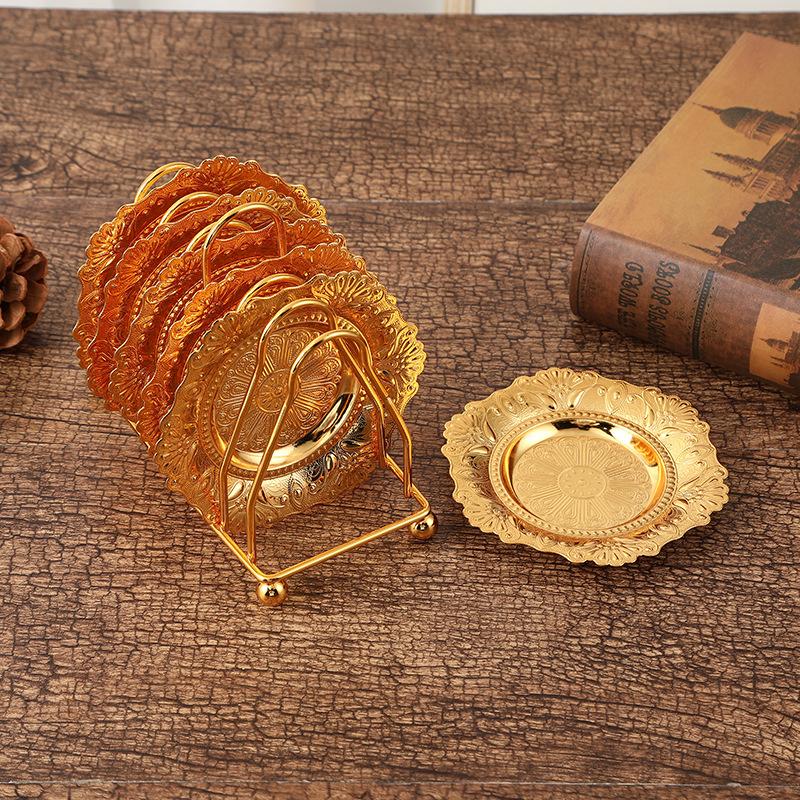 Европейский минималистичный стиль, креативный держатель для чашек, тарелка для закусок и хранение тарелок