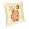 Capybara Square Pillow Cover Home Decor Cushion Cover Throw Pillow for Living Room Doublesided Printing