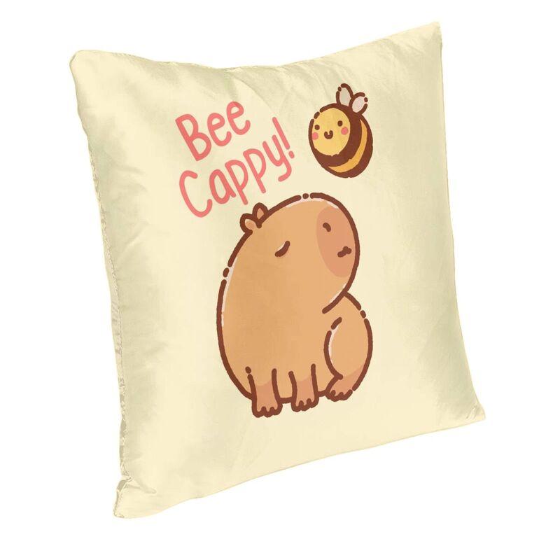 Capybara Square Pillow Cover Home Decor Cushion Cover Throw Pillow for Living Room Doublesided Printing