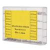 600pcs 1.2mm Stainless Steel Eyepieces Jewelry Watch Phillips Screw Assortment 1.6mm-6mm Watch Repair Parts